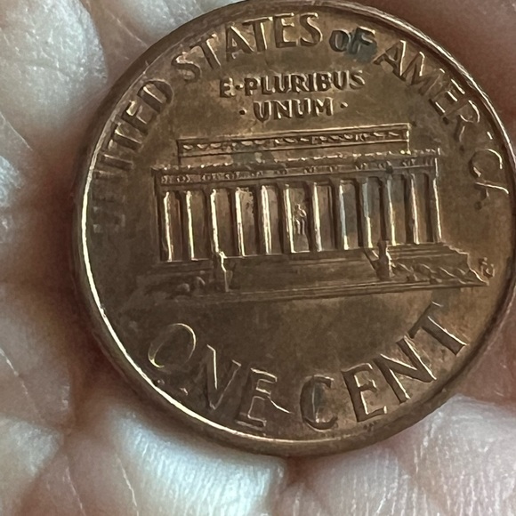 ‼️2000 Lincoln Penny- struck through grease/ missing letters - Picture 4 of 8